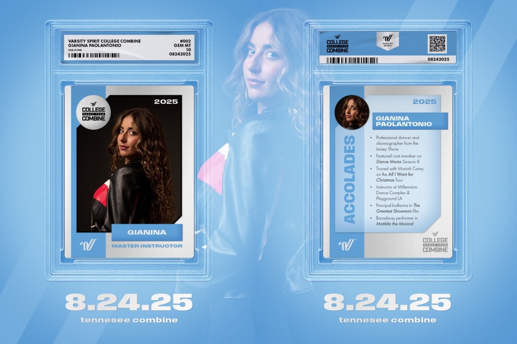 Varsity Spirit Combine Playing&nbsp;Cards